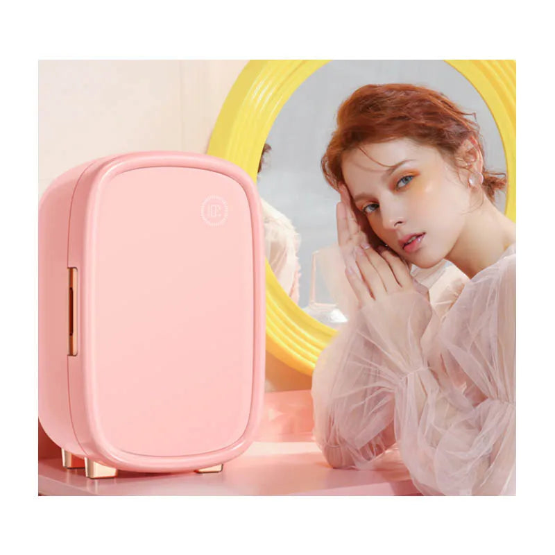 "Ultimate Skincare Fridge: Intelligent Preservation for Beauty Products - Compact and Professional 12L Refrigerator"